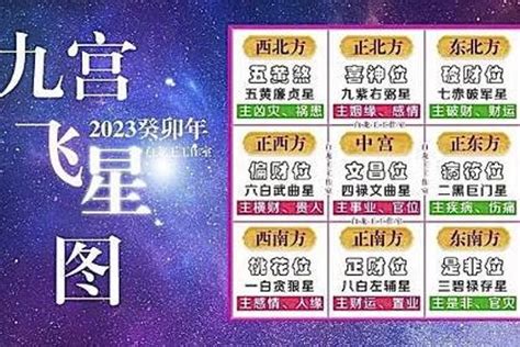 2023流年飛星圖